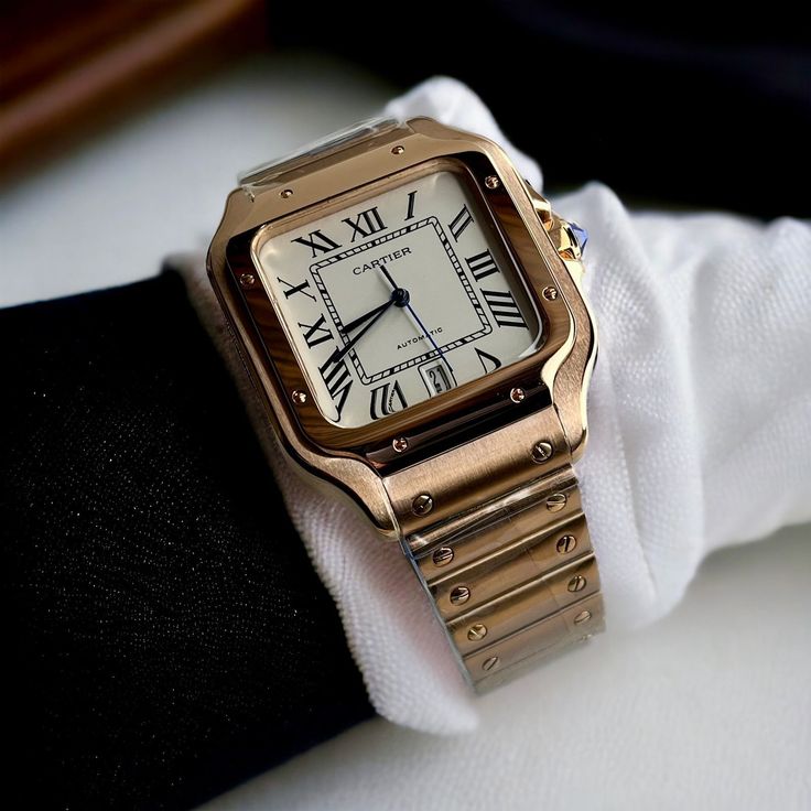 Cartier Rose Gold Watches For Business