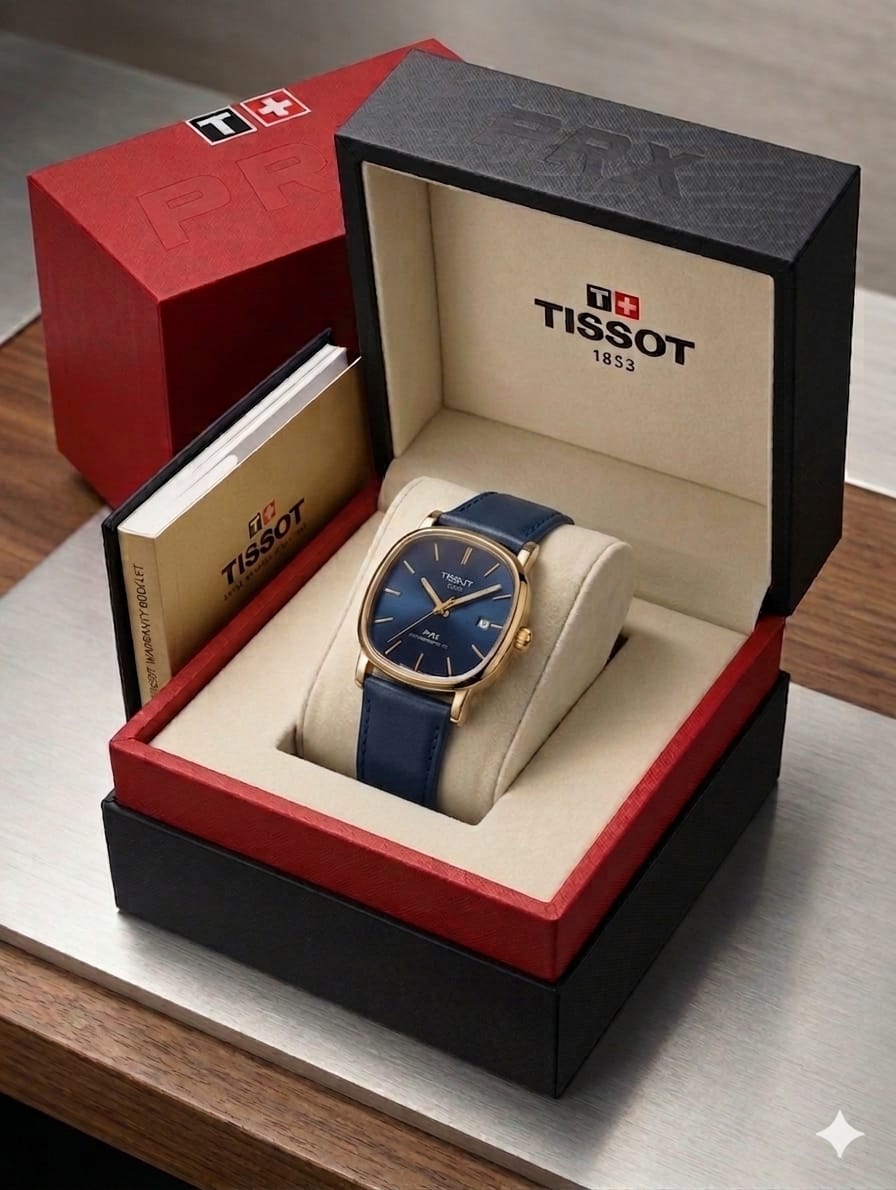 Tissot in leather straps