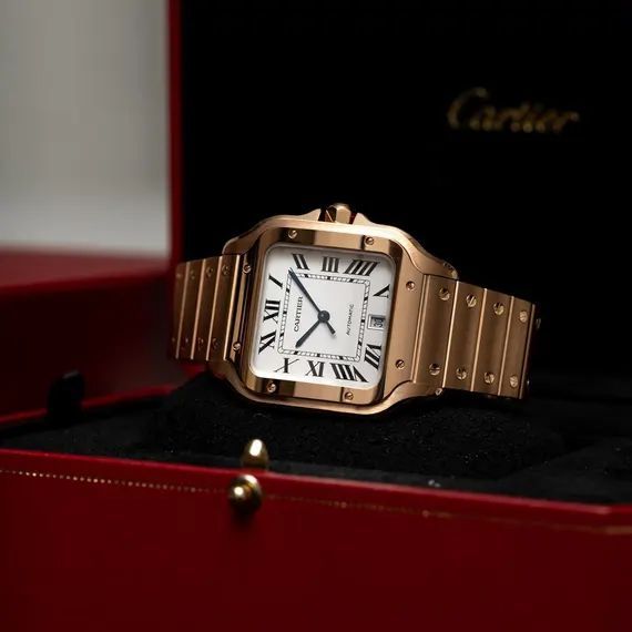 Cartier Rose Gold Watches For Business