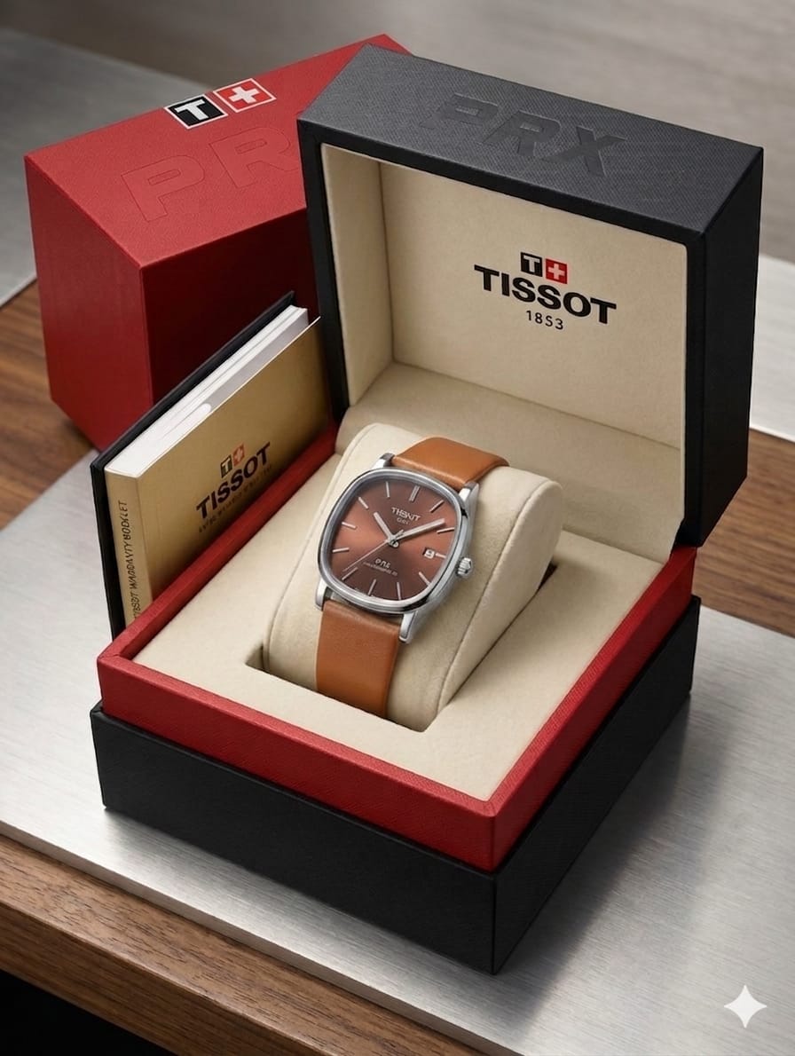 Tissot in leather straps