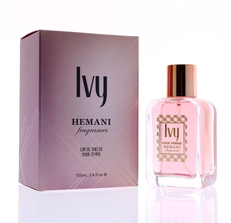 Hemani Ivy Eau de Toilette | Floral Amber Citrus Fragrance (100ml)
