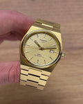 Tissot in royal golden
