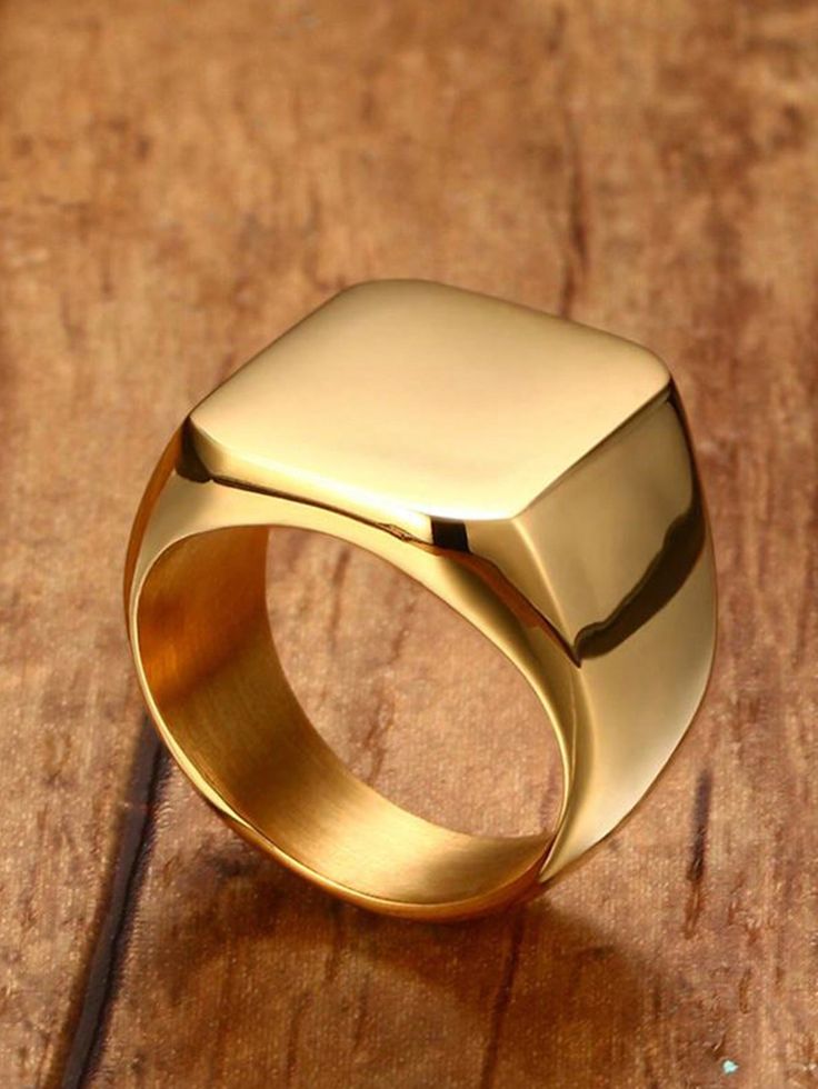 Men Geometric Design Ring, For Jewelry
