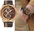 NaviForce in leather straps